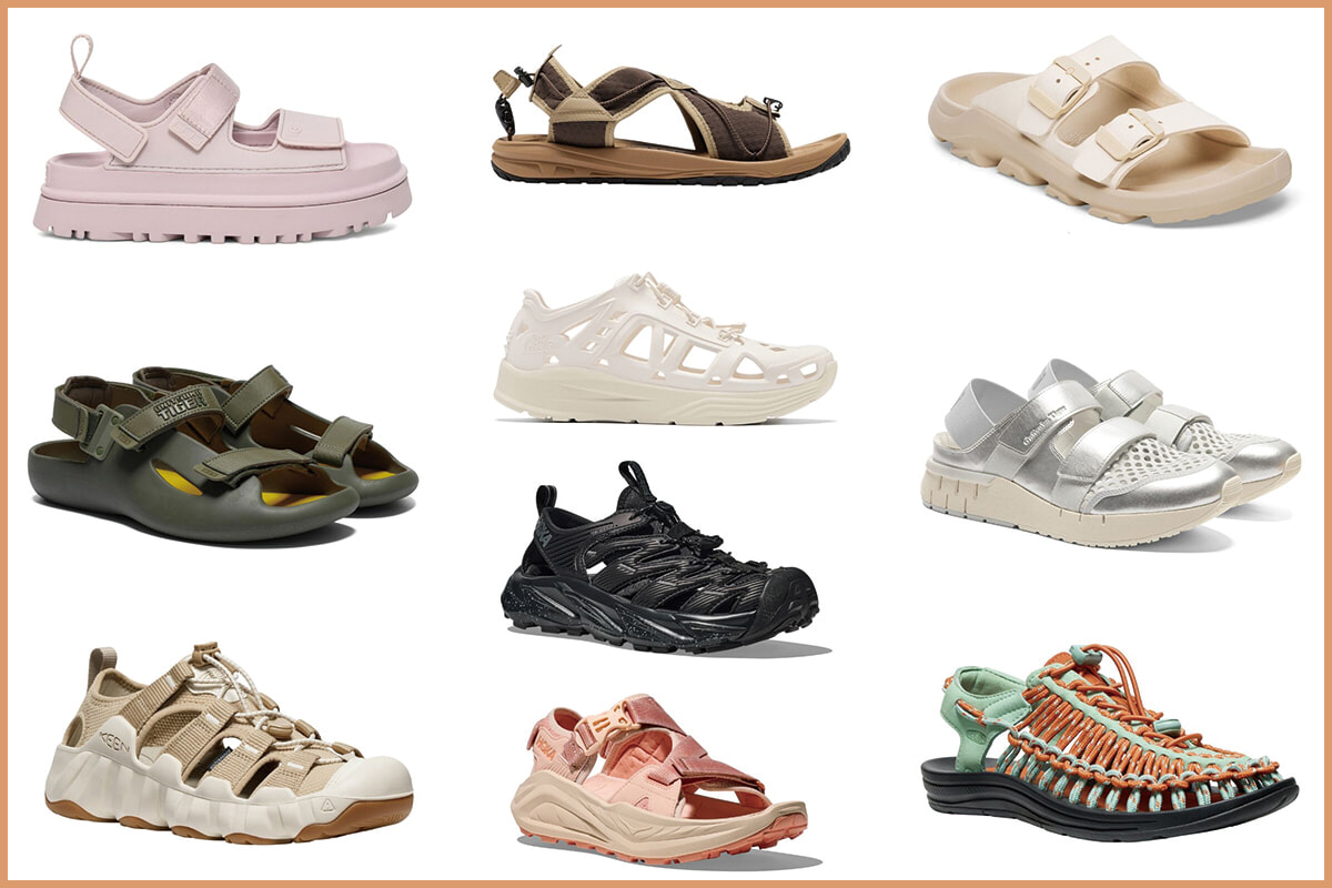 おしゃれ心を忘れない、大人のための高機能アウトドアサンダル10選。