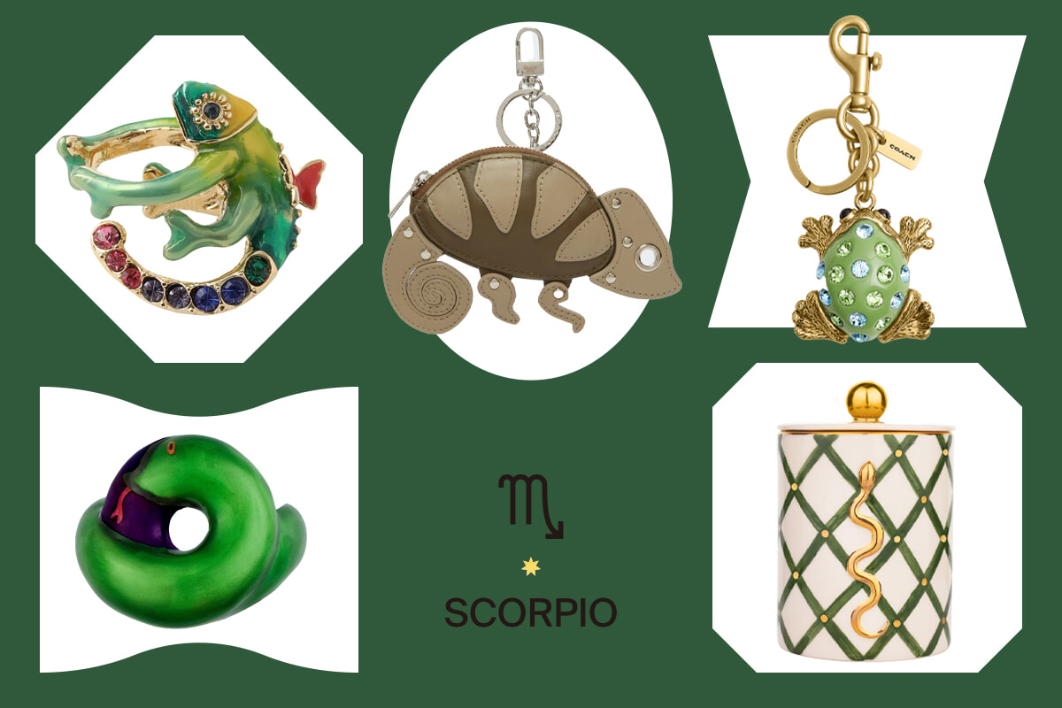 愛らしいモチーフを相棒に、開運の扉を開く！ さそり座に贈るラッキーアイテム。【星座別ラッキーモチーフ占い】