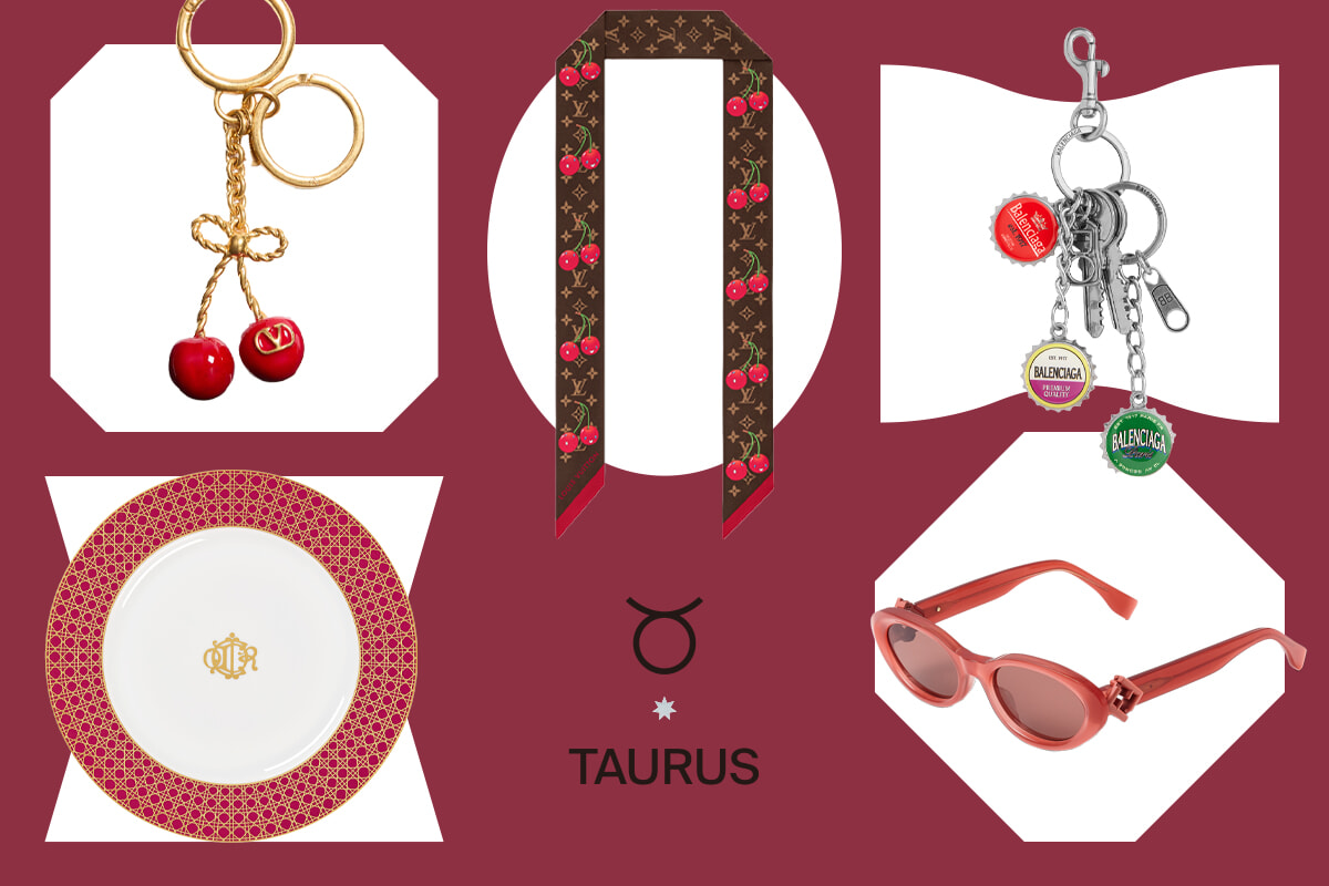 遊び心あふれる赤丸モチーフのアイテムで運気アップ！ おうし座に贈るラッキーアイテム。【星座別ラッキーモチーフ占い】