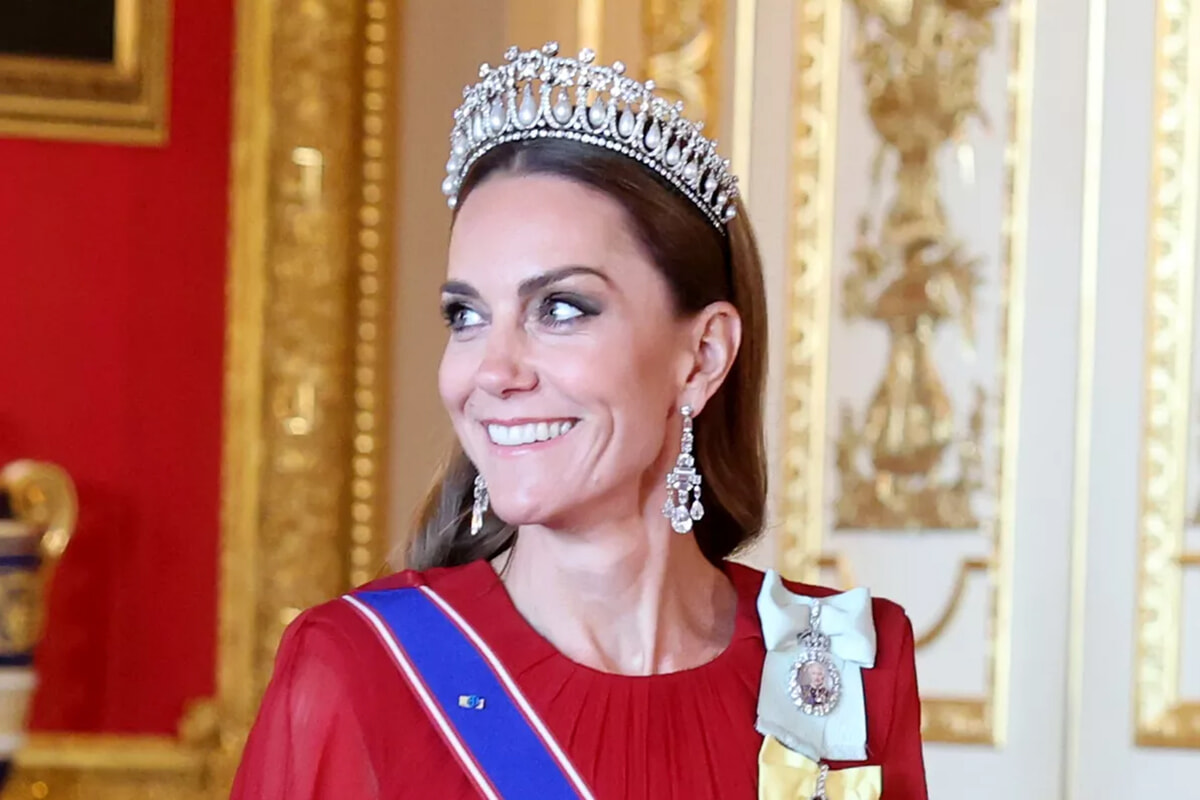 約2年ぶりとなる国賓晩餐会、キャサリン皇太子妃のティアラが話題に！ これまでのコレクションを振り返る。