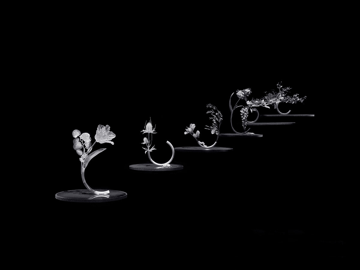 ブシュロンのハイジュエリー、移りゆく自然を6つの生物多様なコンポジションで表現。