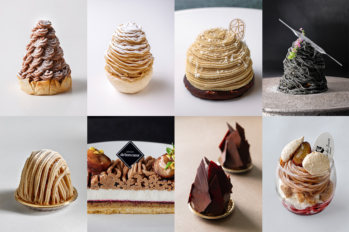 ますます進化！ 人気パティシエの絶品東京モンブラン8選。