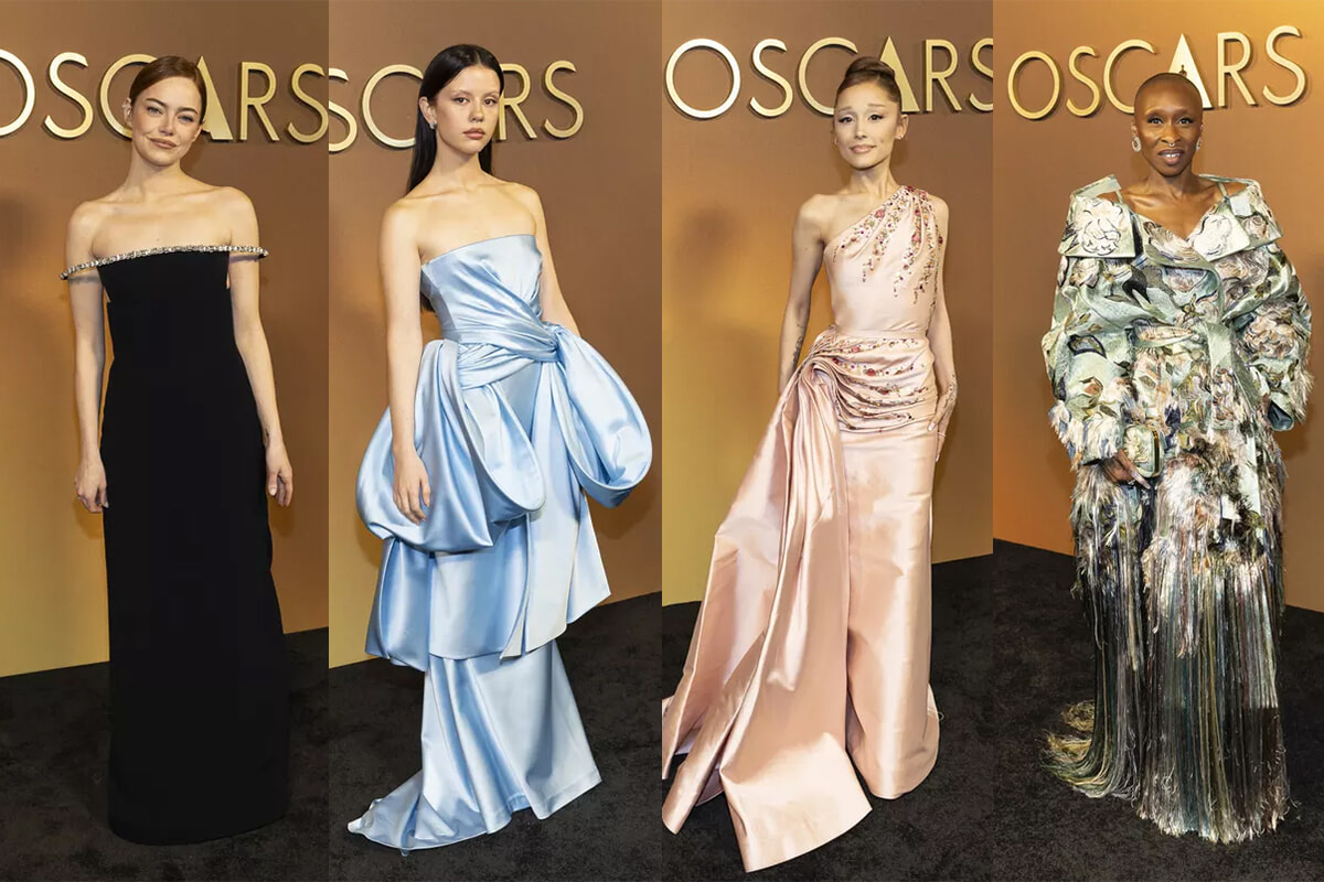 ハリウッドスターたちが「ブラックカーペット」に集結！ 豪華なドレスを纏った姿をチェック。