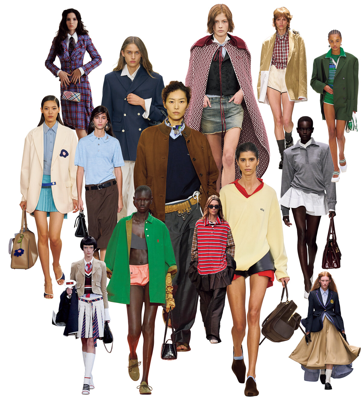 ルールを着崩す、モダンプレッピーにトライして。