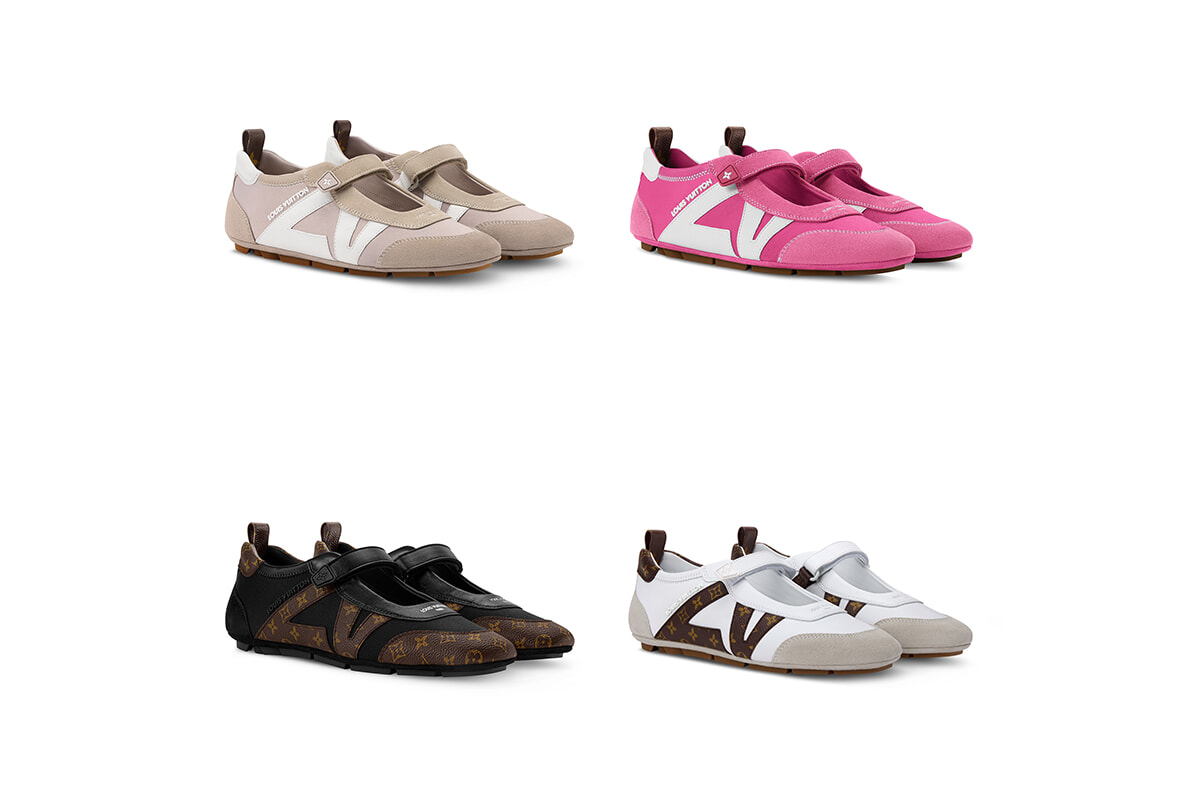 ルイ・ヴィトンからスニーカー×バレエシューズが融合した「LV スニーカリーナ メリージェーン」が誕生！
