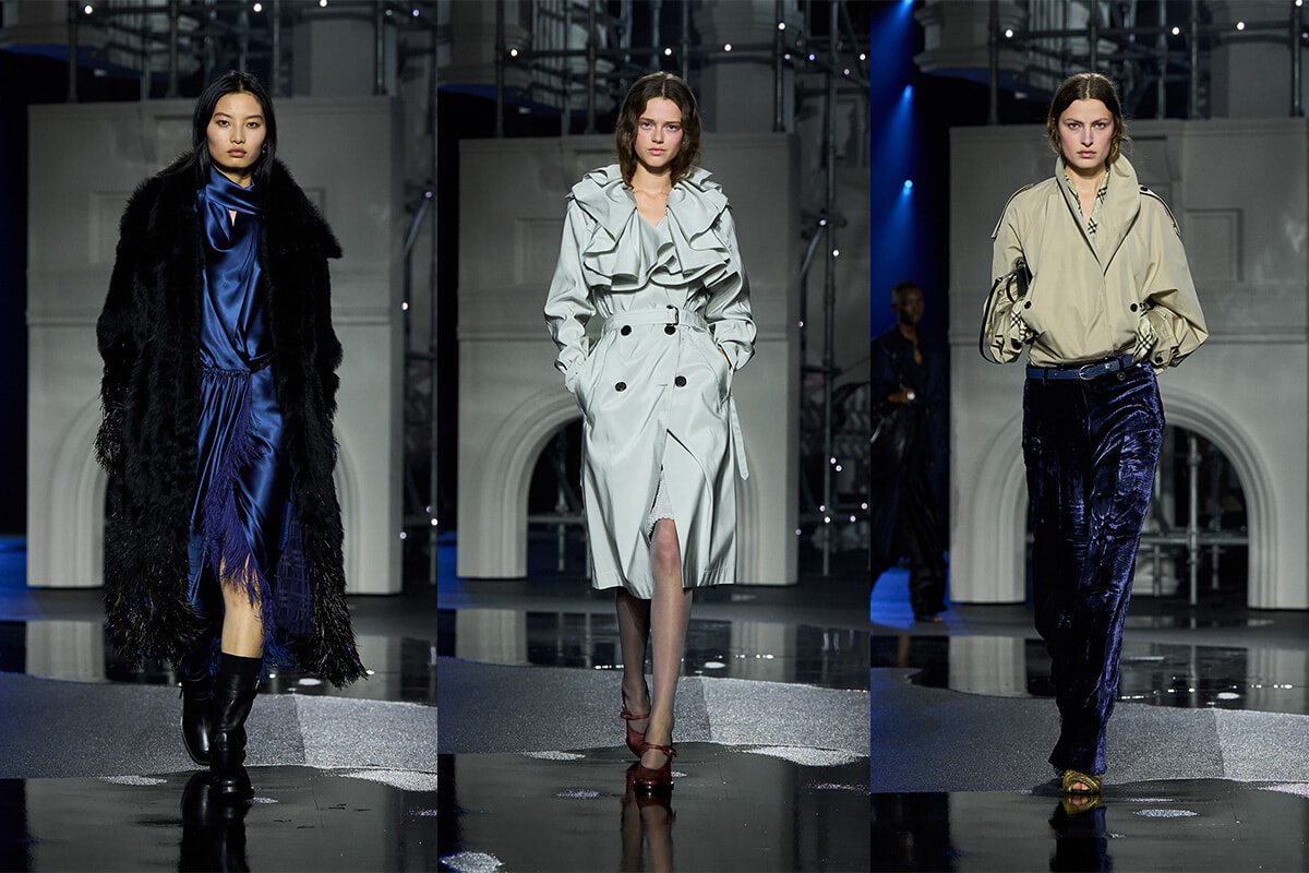 雨夜のロンドンをシック＆センシュアルに表現。バーバリー 2026ウィンターコレクション。