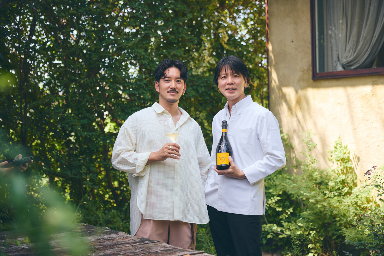 ヴーヴ・クリコと響き合う、太陽の恵みを受けたひと皿。