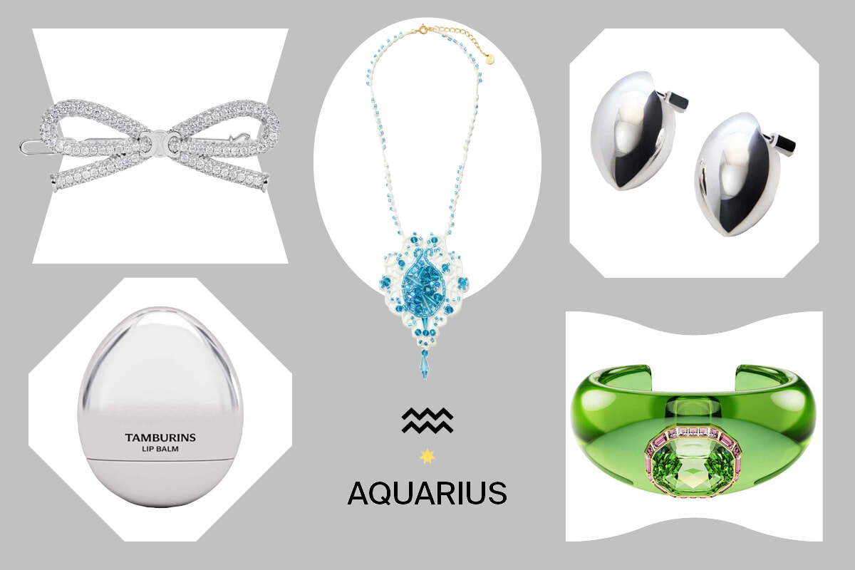 自信を授けるオーバルモチーフ。水瓶座に贈る4月のラッキーアイテム。【星座別ラッキーモチーフ占い】