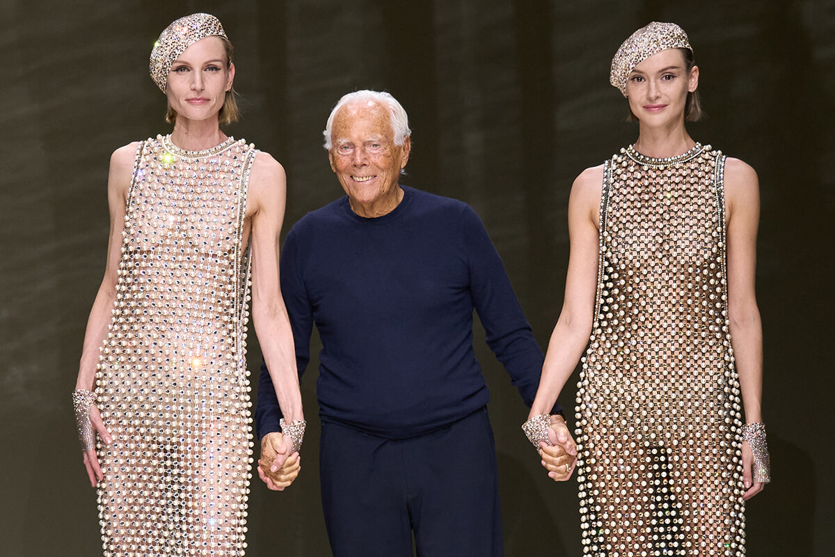 90歳になった巨匠、ジョルジオ・アルマーニに6000文字の独占インタビュー。