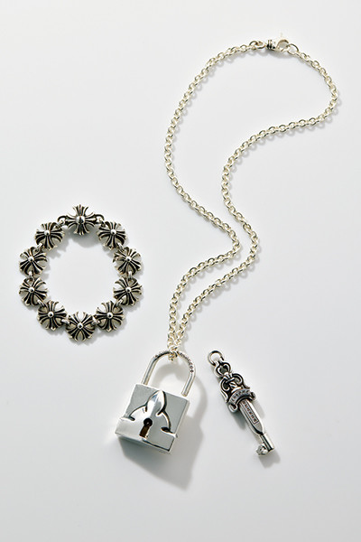 新作 chromehearts ネックレス 心奪われる クロムハーツの南京錠ネックレス