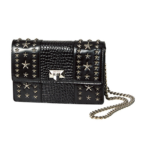 【たこ】JIMMYCHOO ジミーチュウ デリーボディバッグ スタッズ 星 ジミーチュウ ボディバッグ デリー スタースタッズ メンズ Jimmy Choo