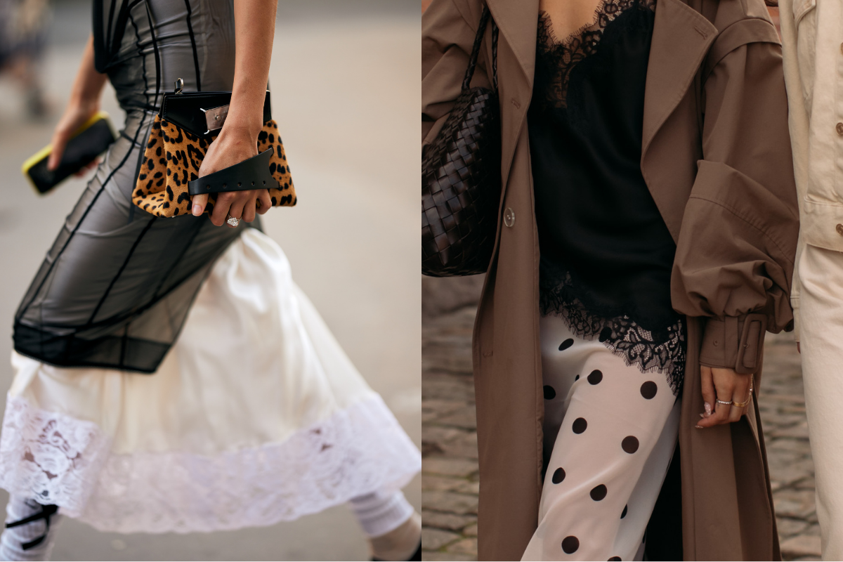 サテンやレース、人気継続中のランジェリーライクなアイテム。日常で着こなすには？【世界のリアルクローズ】