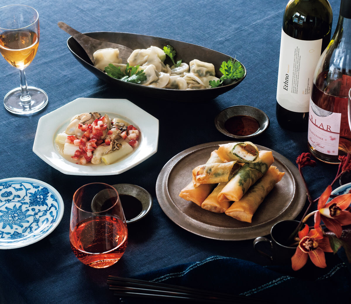 ロゼ&オレンジワインにぴったり！ ちづかみゆきの薬膳中華レシピ。