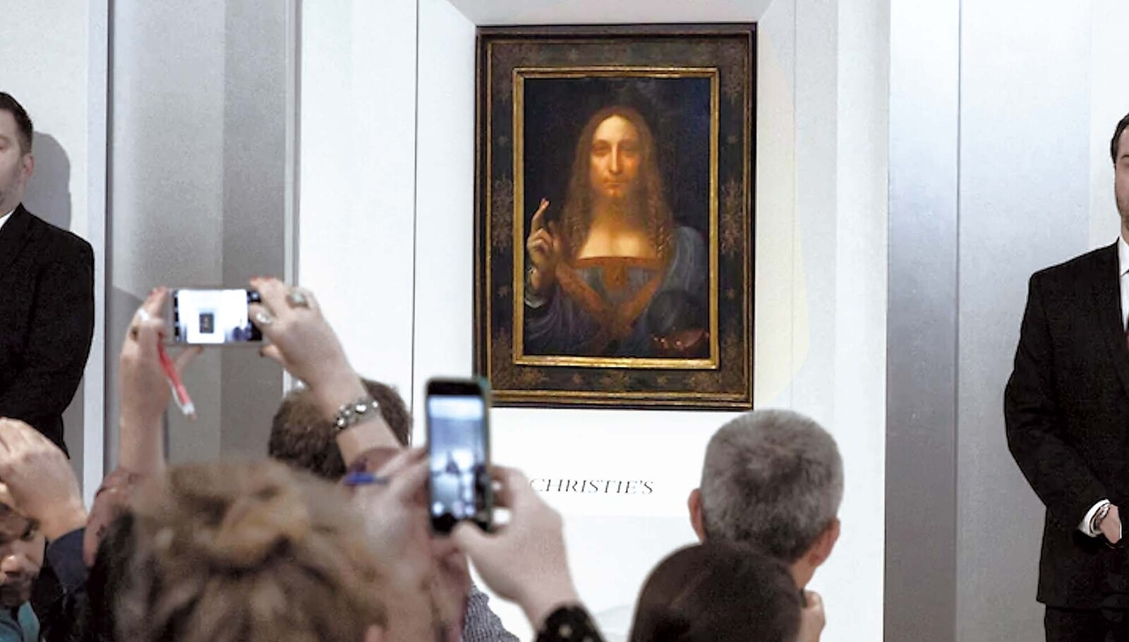 オークション史上最高の510億円で落札された、ダ・ヴィンチの名画を