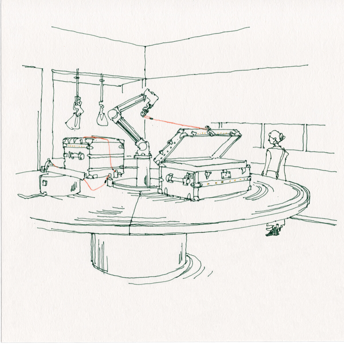 絵描き MARIYA SUZUKIが描く、アトリエと耐久性試験エリア。