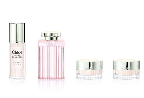 Chloe CREME DE LA ROSE ローズエマルジョン クロエから初のスキンケアライン”クロエ クレーム ドゥ ラ ローズ”が