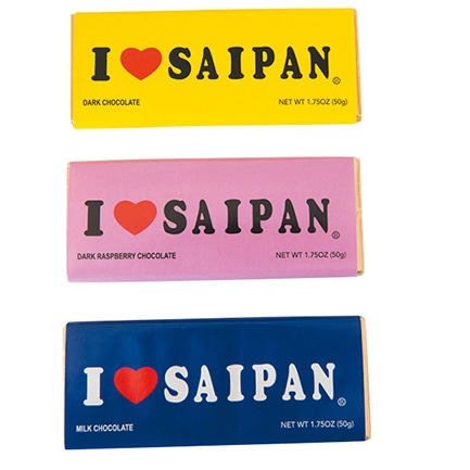 I ♡ SAIPANの板チョコ