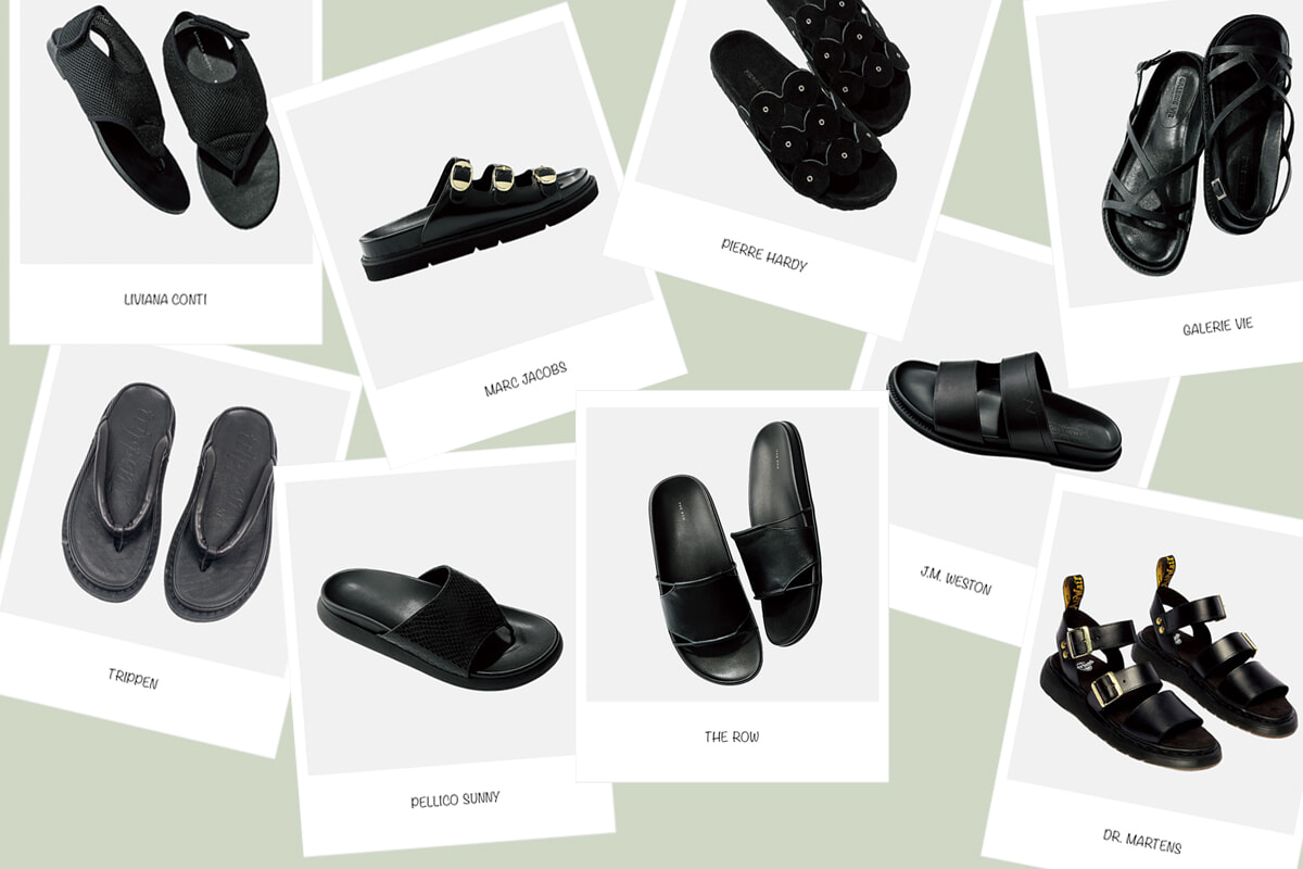 【26年春夏シューズ】コンフォートサンダルはやっぱり黒が狙い目！